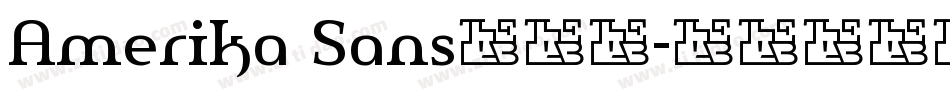 Amerika Sans手机版字体转换